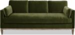 84" Modern Farmhouse Performance Velvet Living Room Sofa Couch