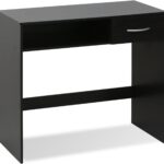 Computer Study Desk with Drawer, Brown