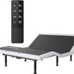 Electric Queen Adjustable Bed Frame with Wireless Remote, Head Foot Incline, USB, Underbed Light - Heavy Duty Platform, Easy Assembly, Zero Gravity - Bedframe Basic with Quiet Motor