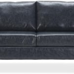 78 Inch Faux Leather Sofa Comfy Couch with Padded Cushions for Living Room