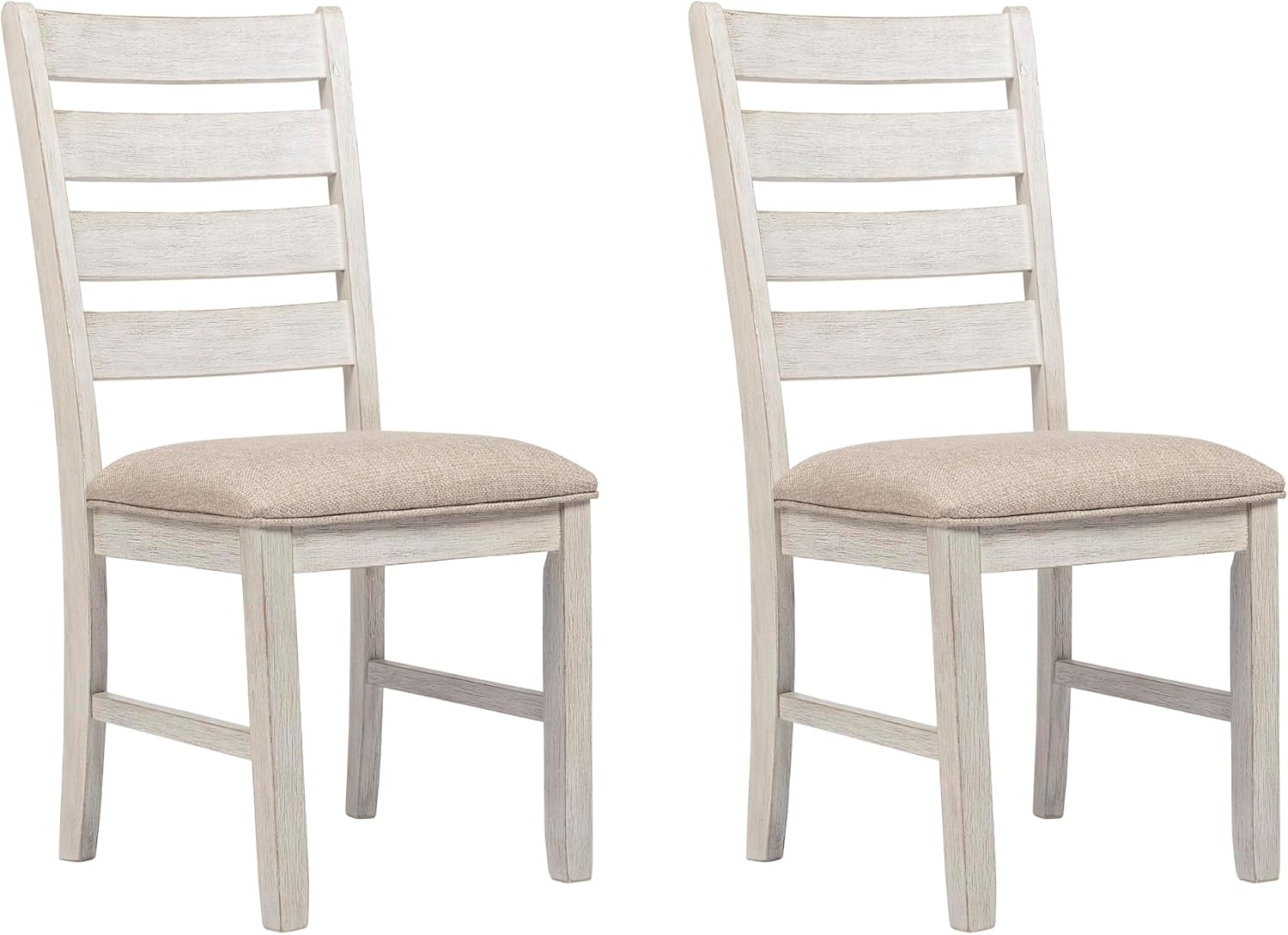 71M4OLUQiGL._AC_SL1500_.jpg Modern Farmhouse Dining Room Chair, 2 Count, Whitewash - Image 1