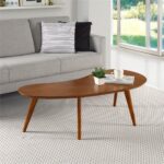 Mid Century Modern Abstract Shaped Coffee Table/Solid Wood/ Finish - Image 2