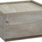 Coffee Table, L: 31.02" x W: 30.95" x H: 16.06", Mystic Oak finish